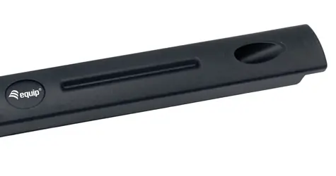 Equip 19" 1U čierna / Záslepka / bez náradia / RAL9005