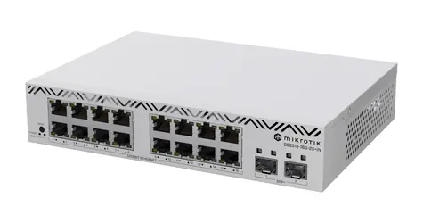 Mikrotik CSS318-16G-2S+IN / Cloud SMART Switch / 16x Gbit LAN / 2x SFP+ 10G / SwOS