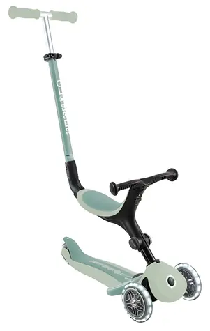 GO UP Kolobežka Active Lights Ecologic 3v1 pistáciová / 3v1 / do 50 kg / od 15 mesiacov
