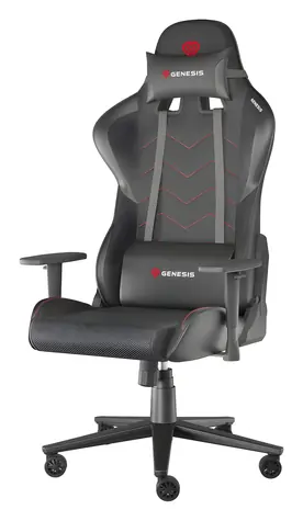 Genesis Nitro 550 G2 čierna / Herné kreslo / 160-195cm / Látka, eko-koža / 150kg