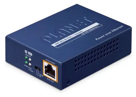 Planet POE-E301 / PoE extender / 1- Port / dosah 400 m