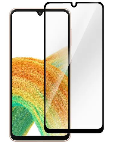 eSTUFF Tvrdené sklo pre Samsung Galaxy A33 5G / Ochrana displeja / Plne nalepovacie
