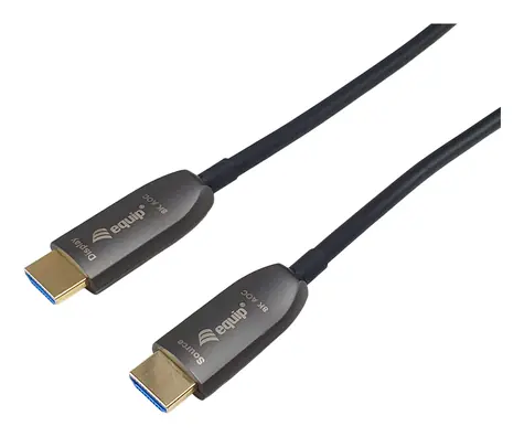 Equip HDMI 2.1 AOC čierna / Kábel HDMI / 200 m / 48 Gbit/s / 8K/60Hz / HDCP 2.2