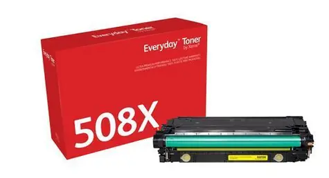 Xerox 508X (CF362X) žltá / Kompatibilný toner / pre HP Color LaserJet Enterprise M552, M553, M577 / 9500 strán