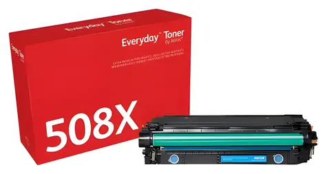 Xerox 508X (CF361X) azúrová / Kompatibilný toner / pre HP Color LaserJet Enterprise M552, M553, M577 / 9500 strán