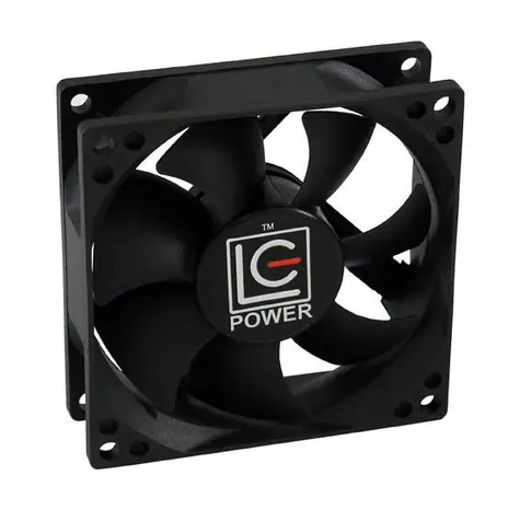 LC-Power LC-CF-80 čierna / Ventilátor / 80 mm / PWM / 2200 RPM / 25,1 dB