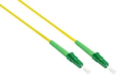Good Connections OS2 / Optický patchkábel / LC/ APC / Simplex / 20 m / žltý