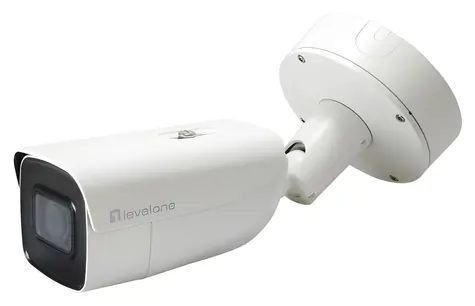 LevelOne FCS-5095 / IP kamera / Bullet / 8 Mpix / H.265 / PoE / IP67 / IR 60 m
