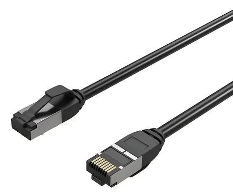 Shiverpeaks CAT8.1 U/FTP čierna / Patch kábel / RJ-45 / TPE / 2 m