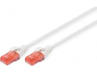 Digitus biely / Patch kábel / Cat 6 UTP / AWG 26 / 2 m / LSZH