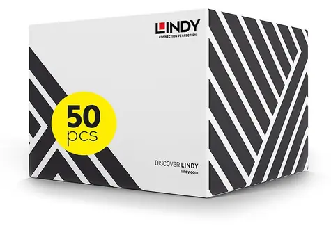 Lindy Cat6 sivá 3 m / Patch kábel S/FTP / RJ-45 / 50 ks / 250 MHz