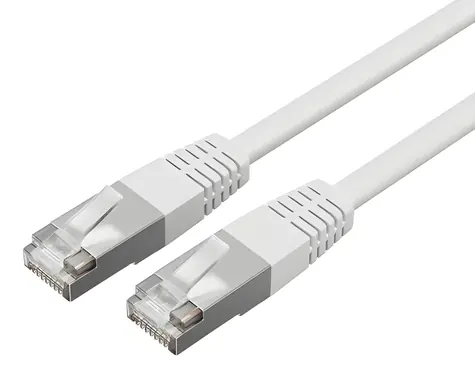 Shiverpeaks biela / Patch kábel / Cat6 / S/FTP / LSZH / 10 m