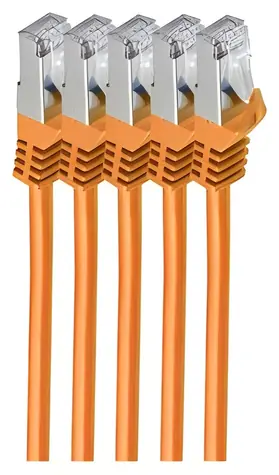 Shiverpeaks Cat7 S/FTP 2m oranžová / Sieťový kábel / RJ-45 / LSZH plášť
