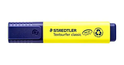 Staedtler Zvýrazňovač Textsurfer Classic žltá / Klinový hrot 1-5 mm / Plniteľný