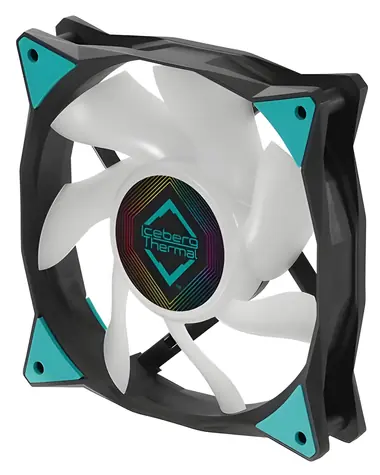 Iceberg Thermal IceGALE ARGB PWM 120mm čierna / Ventilátor / ARGB / PWM 4-pin / 2200 RPM / 94 CFM / 38 dB