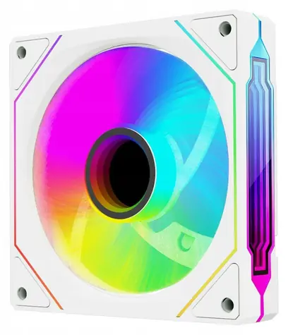 Rampage Infinite Loop biela / Ventilátor / 120 mm / ARGB / PWM / 1800 RPM