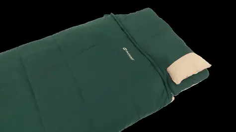 Outwell Contour Prime zelená, pravý zips / Spací vak