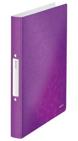 Leitz Wow Dosky s 2-krúžkovým mechanizmom purpurová / PP / A4
