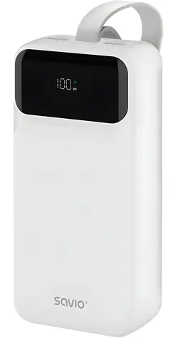 Savio BA-11 biela / Powerbanka / 30000 mAh