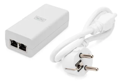 Digitus DN-95132 biela / PoE injektor / Gigabit / 802.3 AF/at / 30 W