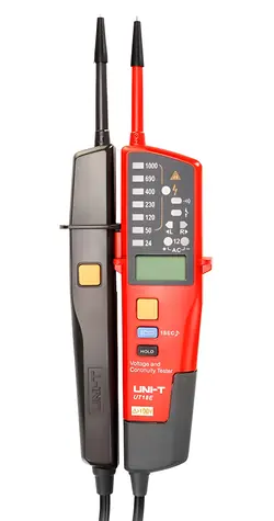 UNI-T UT18E / Skúšačka napätia a spojitosti / AC/ DC 6-1000 V / test RCD / IP65