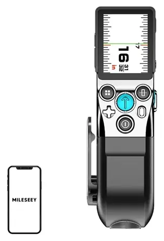 Mileseey XTAPE1 / Laserový diaľkomer / Páska 3,5 m / Dosah lasera 100 m / Bluetooth / 2 "IPS displej
