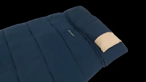 Outwell Contour Lux XL (Ľavý zips) tmavo modrá / Spací vak