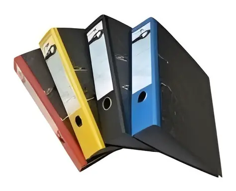 SmartLine Pákový zakladač A4 / 8 cm / čierna