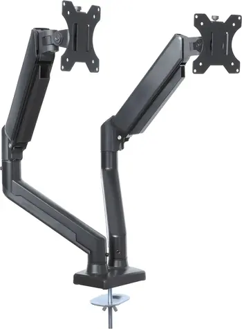Art UM-116 / Stolný držiak pre 2 monitory / 13"-27"