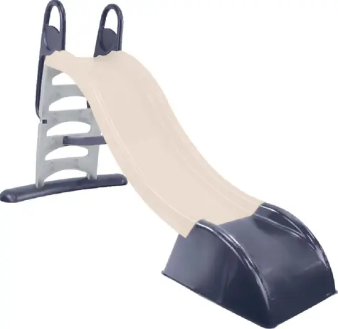 MOCHTOYS Šmykľavka 180 cm béžová / UV filter / protišmykové schodíky / 180 × 84 × 110 cm