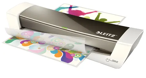 Leitz iLAM Home Office A3 sivá / Laminátor / Teplé laminovanie / Vrecká 80-125 mic