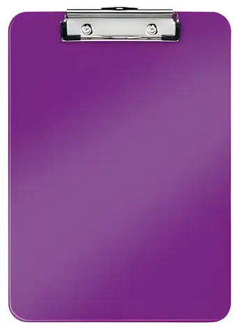 Leitz Písacia podložka Wow purpurová / A4 / až 75 listov / kovová spona