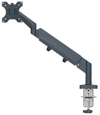 Leitz Ergo rameno na monitor sivé / Rameno na monitor / VESA 75x100 / nosnosť 9 kg / 17-32 palcov