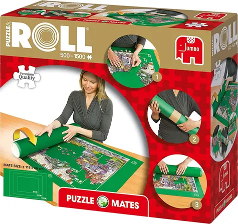 JUMBO Rolovacia podložka na puzzle / 500-1500 dielikov / 118x66 cm