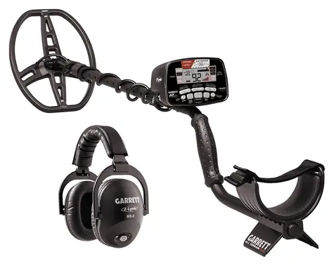 Garrett AT Max 8,5x11" INTL / Detektor kovov / vodotesný do 3 m / Z-Lynk bezdrôtové slúchadlá / 13,6 kHz