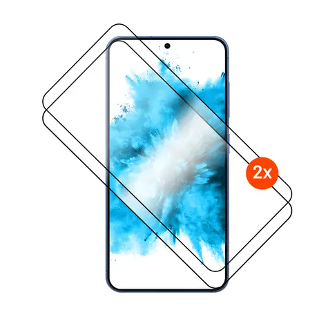 FIXED Full Cover pre Samsung Galaxy S26+ čierne / Ochranné tvrdené sklo / 2,5 D / s aplikátorom / 2 ks