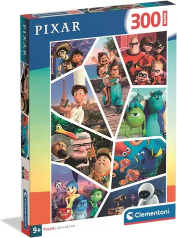 Clementoni Puzzle Pixar SUPER / 300 dielikov / 33,5 x 48,5 cm / od 9 rokov