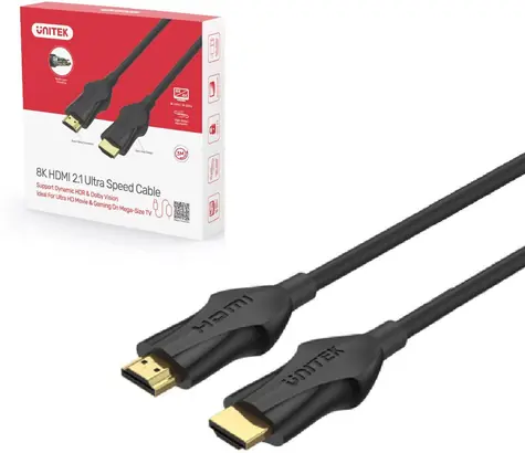 Unitek C11060BK- 3M čierna / HDMI kábel / 3 m