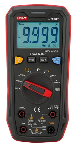 UNI-T UT60BT / Multimeter / True RMS / Bluetooth / NCV / 1000V AC / DC
