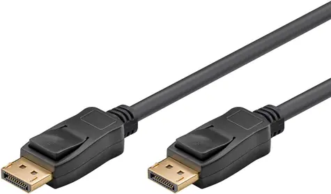 Goobay DisplayPort 1.4 2m čierna / Kábel / DP-DP
