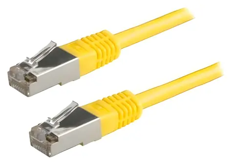 Xtendlan žltá / Patch kábel / Cat5e / FTP / 0,5m