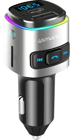 4smarts Media&Assist2 / FM transmitter / nabíjačka do auta / AUX vstup