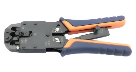 Xtendlan HT-2008R / Krimpovacie kliešte / RJ-45, RJ-12, RJ-11 / s račňou