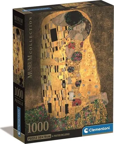 Clementoni Puzzle Museum Collection: Il Bacio 39790 / 1000 dielikov / 50 x 70 cm