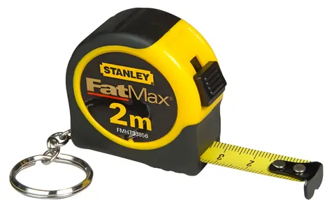 Stanley 33-856 / Mini meter zvinovací 2m / prívesok na kľúče / kľúčenka