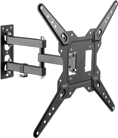 Equip 650413 čierna / Držiak TV / do 55" / VESA 400x400 / naklápací, otočný
