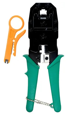 Xtendlan HT-315 / Krimpovacie kliešte / RJ-45, RJ-12, RJ-11 / s odizolovávačom
