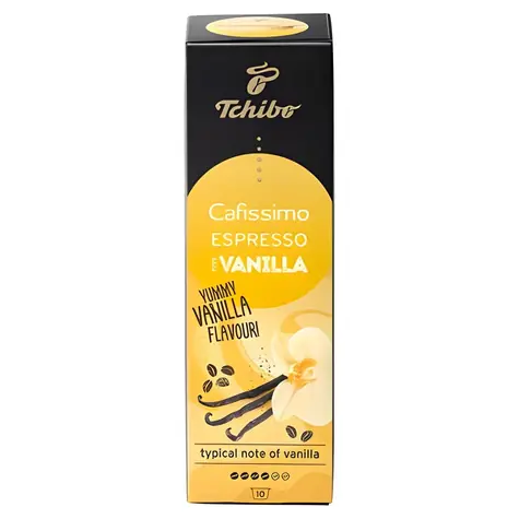 Tchibo 535972 Cafissimo Espresso Vanilla / Káva v kapsule / 10 ks