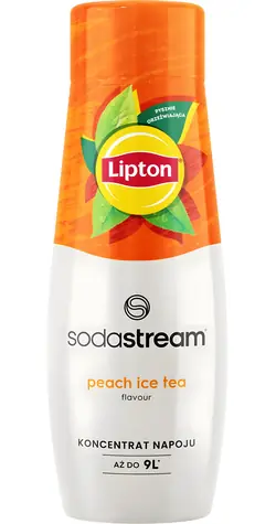 SodaStream Sirup Lipton Ice Tea broskyňa 440 ml / až 9 litrov nápoja