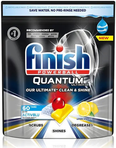 FINISH Quantum Ultimate 60 ks citrón / Tablety do umývačky